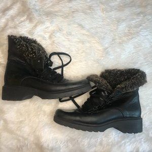 Sturdy Wool & Leather Boots